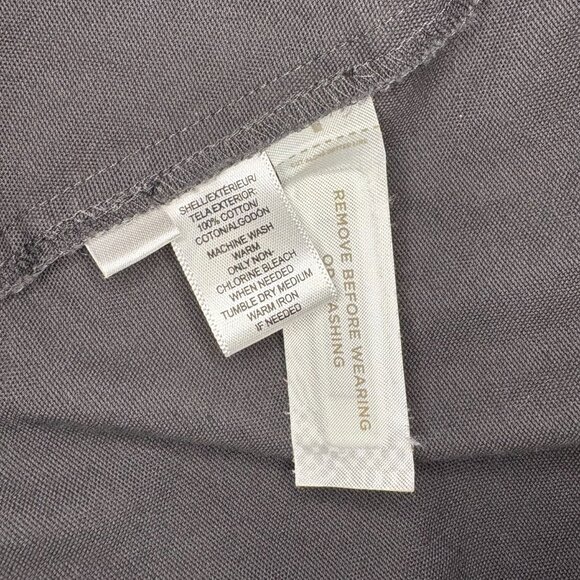 Ann Taylor Loft Size L Grey Utility Jacket - Picture 4 of 4